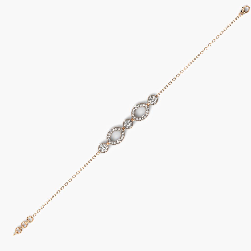 Opulent Halo Bracelet : AILBR-288