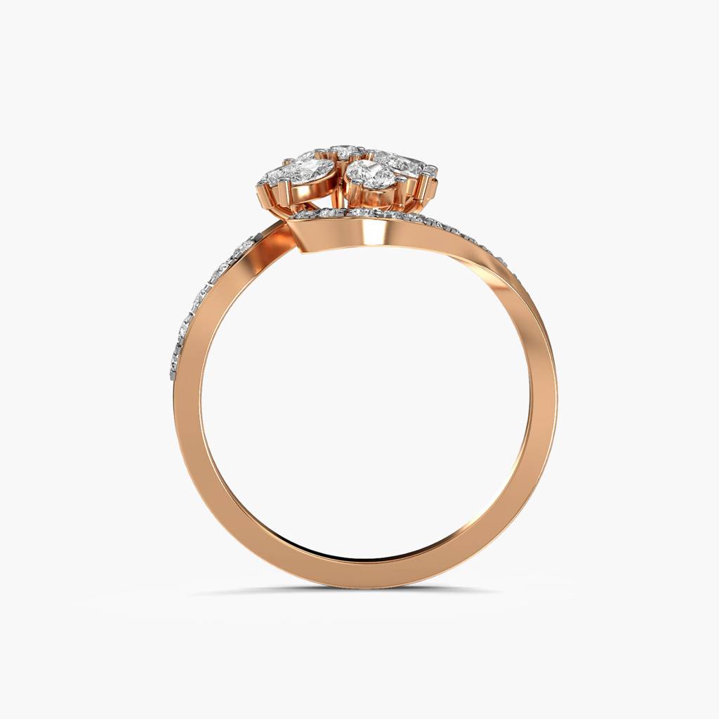 Floral Diamond Ring : AILR-774
