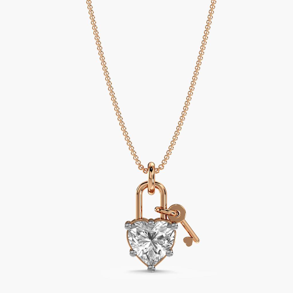 Love Lock Pendant : AIPO-089