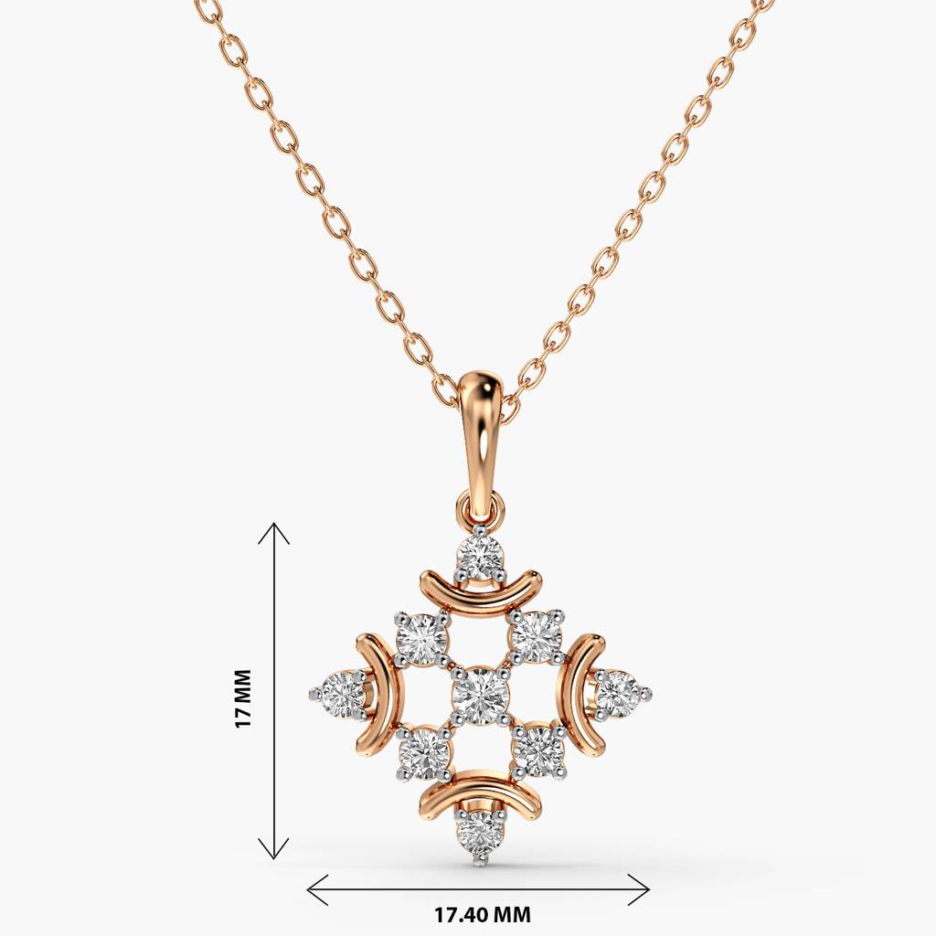 Stellar Bloom Pendant : AIPO-100