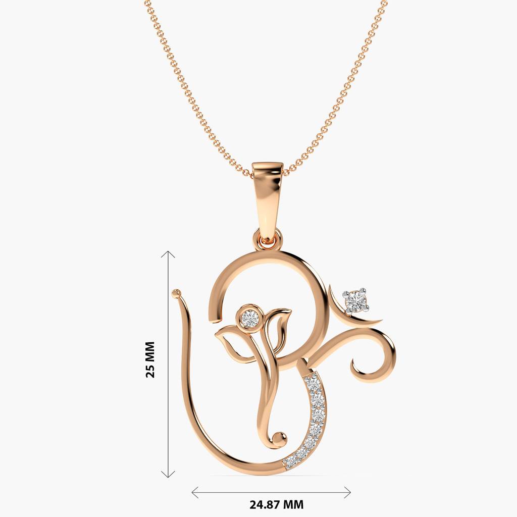 Divine Ganesha Pendant : AIPO-247