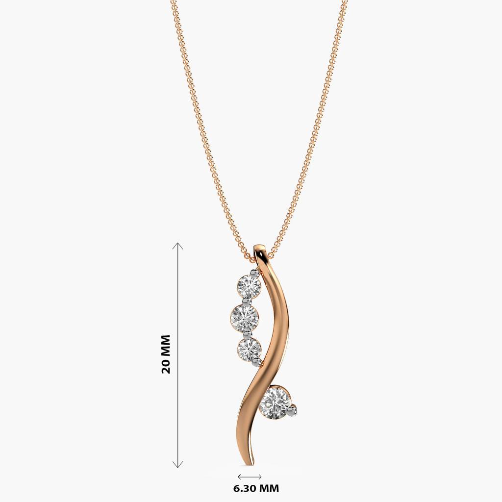 Twirl Elegance Pendant : AIPO-40A