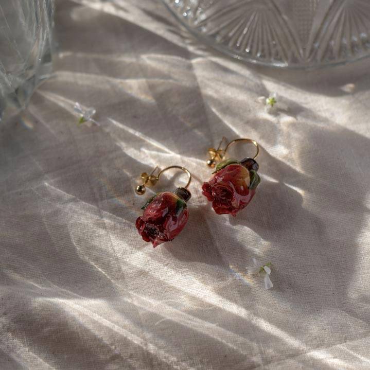 Rosalie Earrings : LA-BH-RE-GG