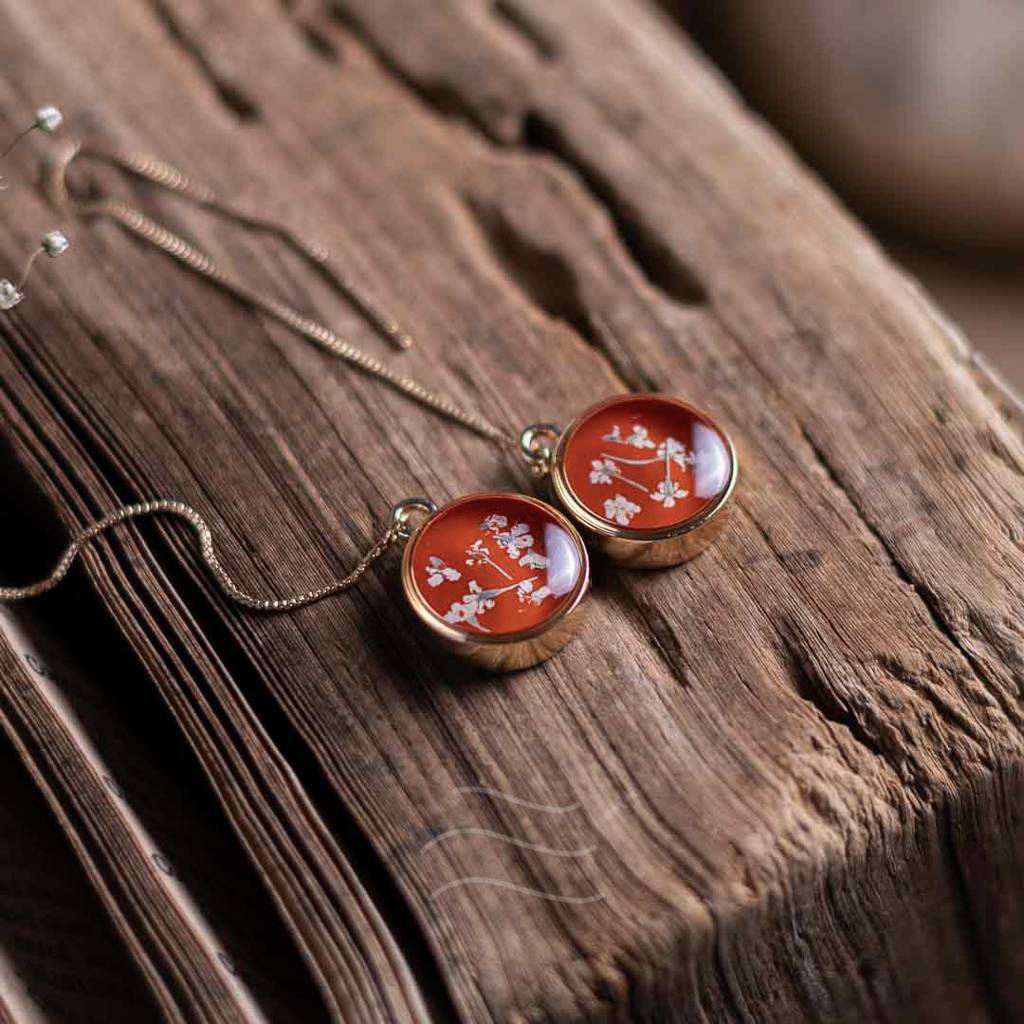 Rosette Earrings : LA-FC-RE