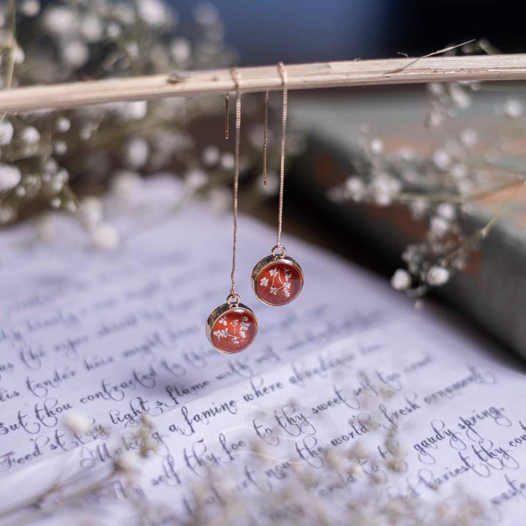 Rosette Earrings : LA-FC-RE