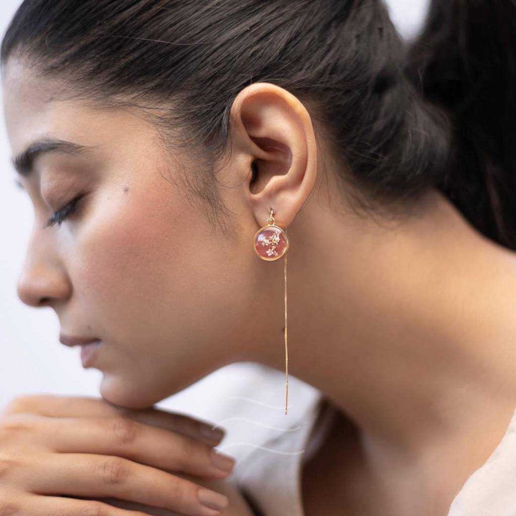 Rosette Earrings : LA-FC-RE