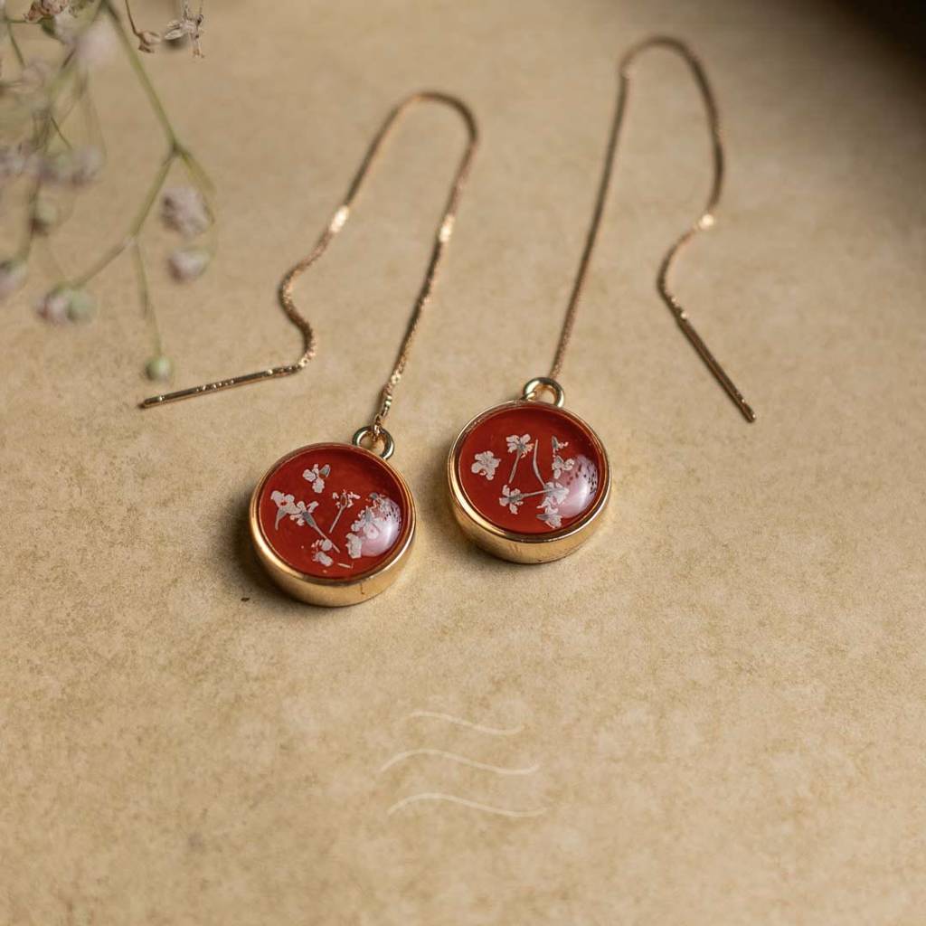 Rosette Earrings : LA-FC-RE