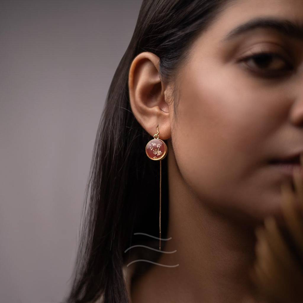 Rosette Earrings : LA-FC-RE
