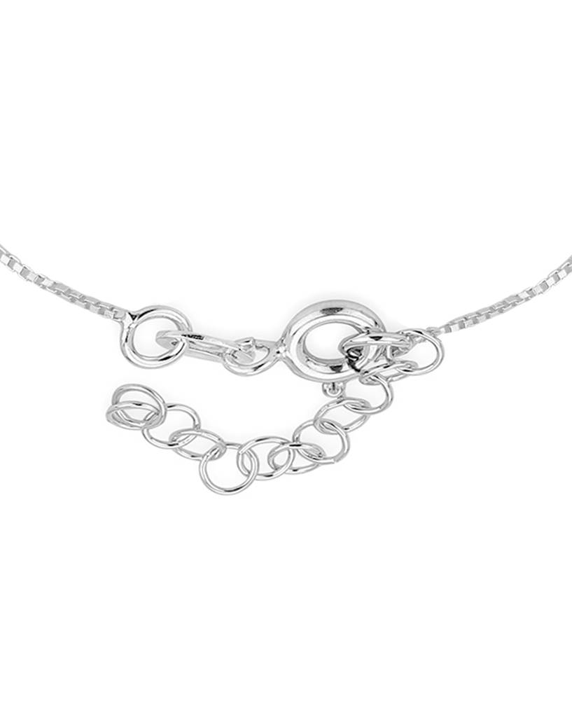 Carlton London 925 Sterling Silver Charm Bracelets : S113105B-15