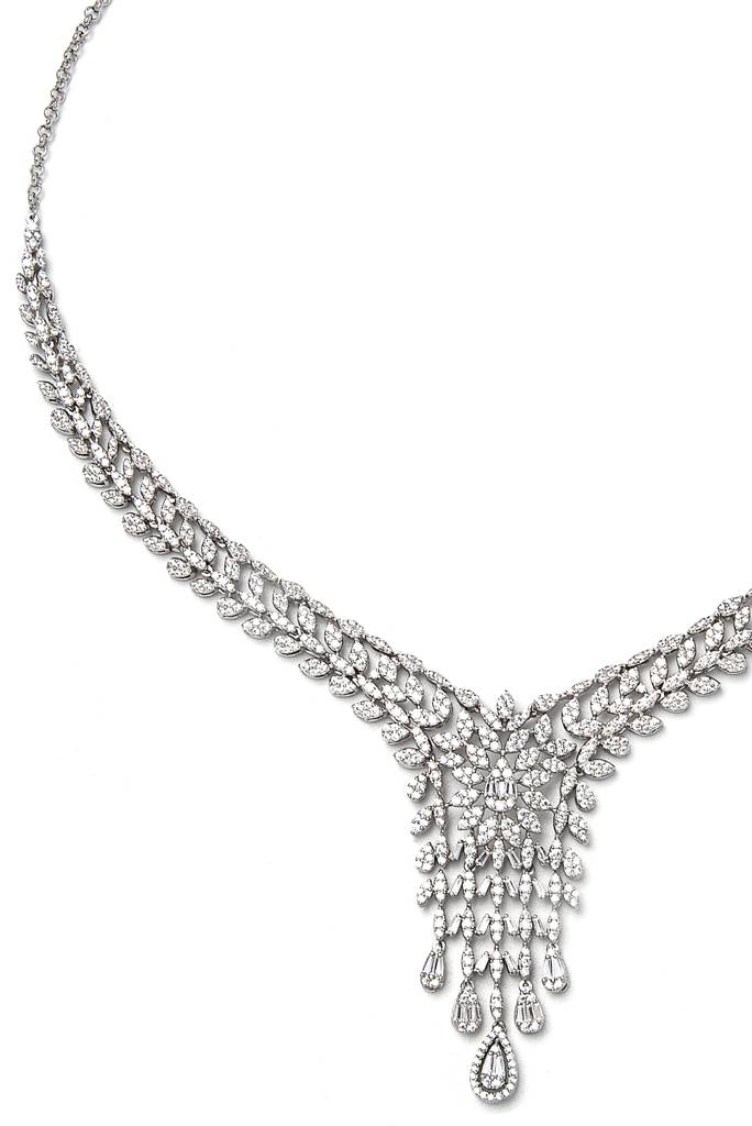 Silberry 925 Sterling Silver Scarlett Necklace Set : S119