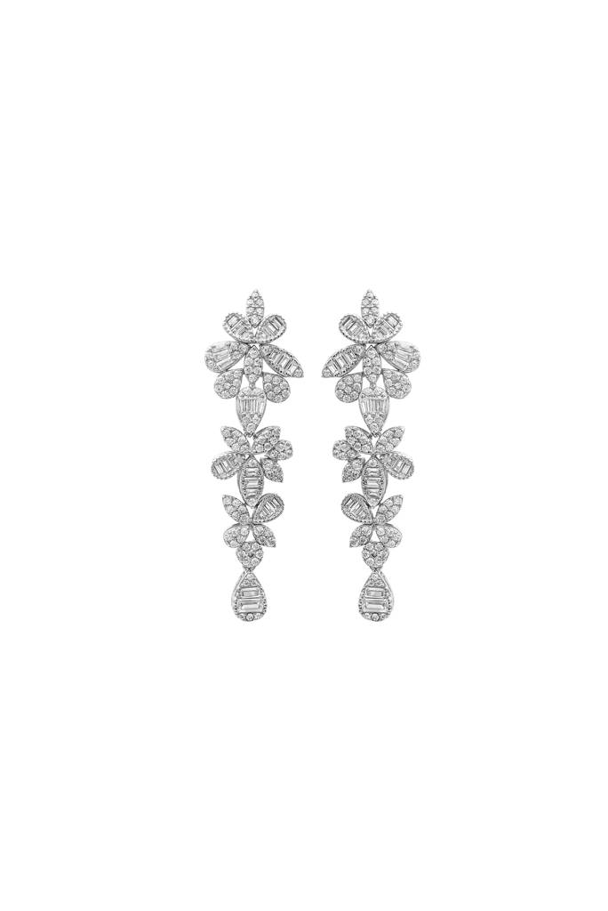 Silberry 925 Sterling Silver Royal Necklace Set : S131