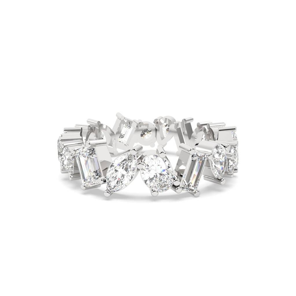 Multi Shaped Eternity Band : SFJ0924LR-082
