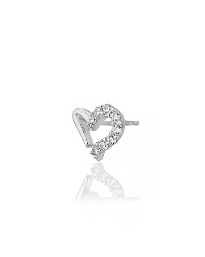 Carlton London 925 Sterling Silver Stone-Studs With Rhodium Plating : S512734E
