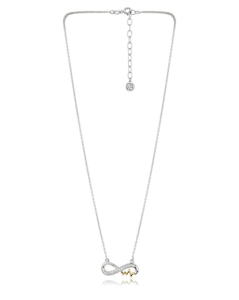 Carlton London Gold & Silver-Plated 925 Sterling Silver Necklace : S538707N