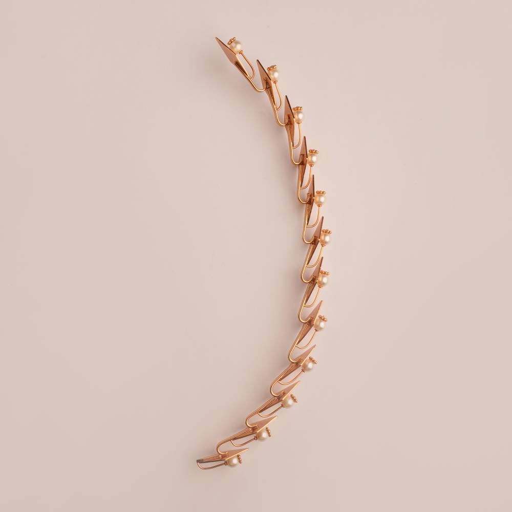 Duchess Drip Gold Plated Mohawk Hair Accessory : S8732