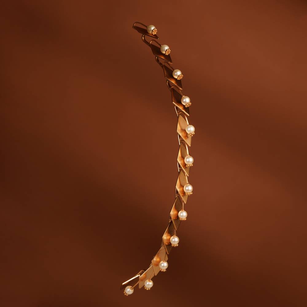 Duchess Drip Gold Plated Mohawk Hair Accessory : S8732