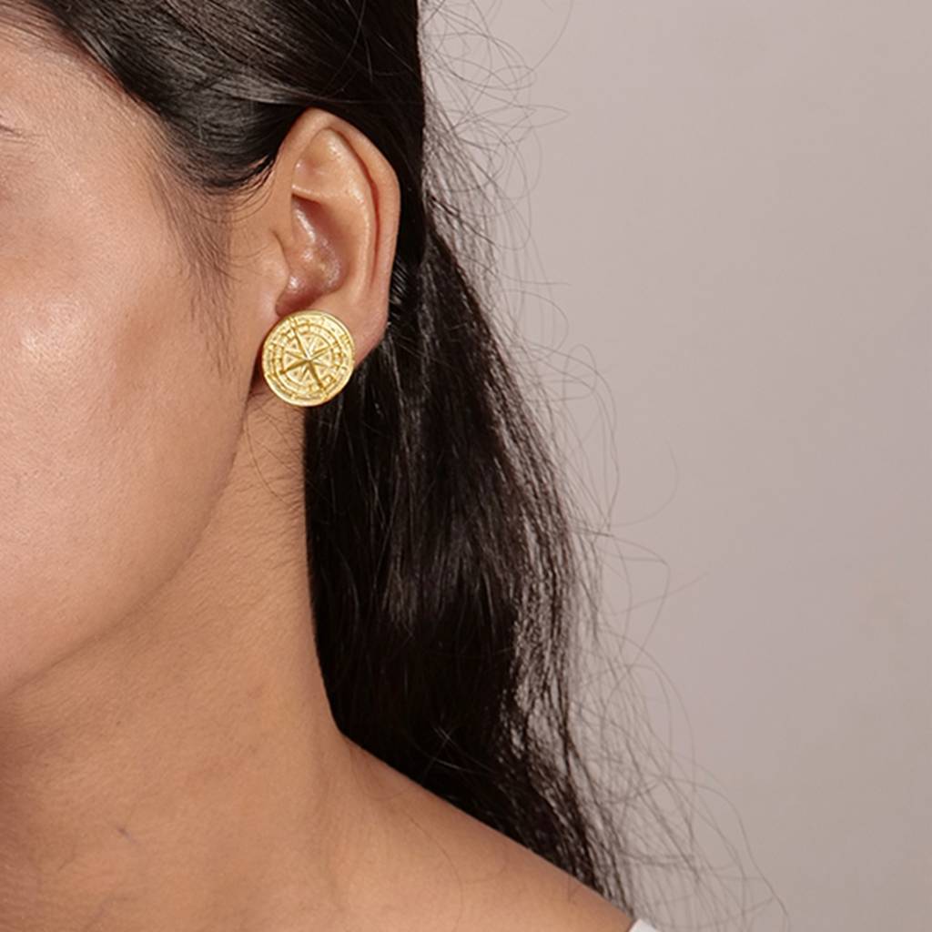 Compass Earrings : SAD220_E