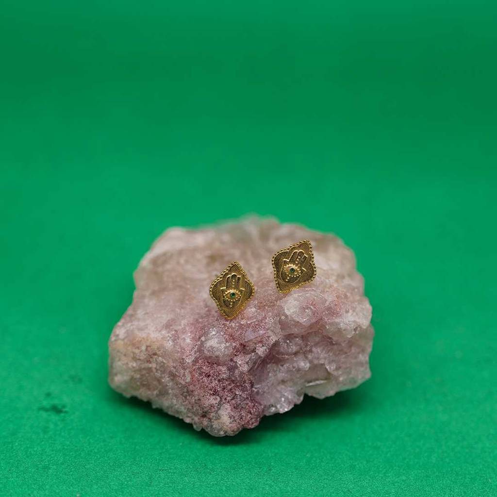 Hamsa Earrings : SAD221_E