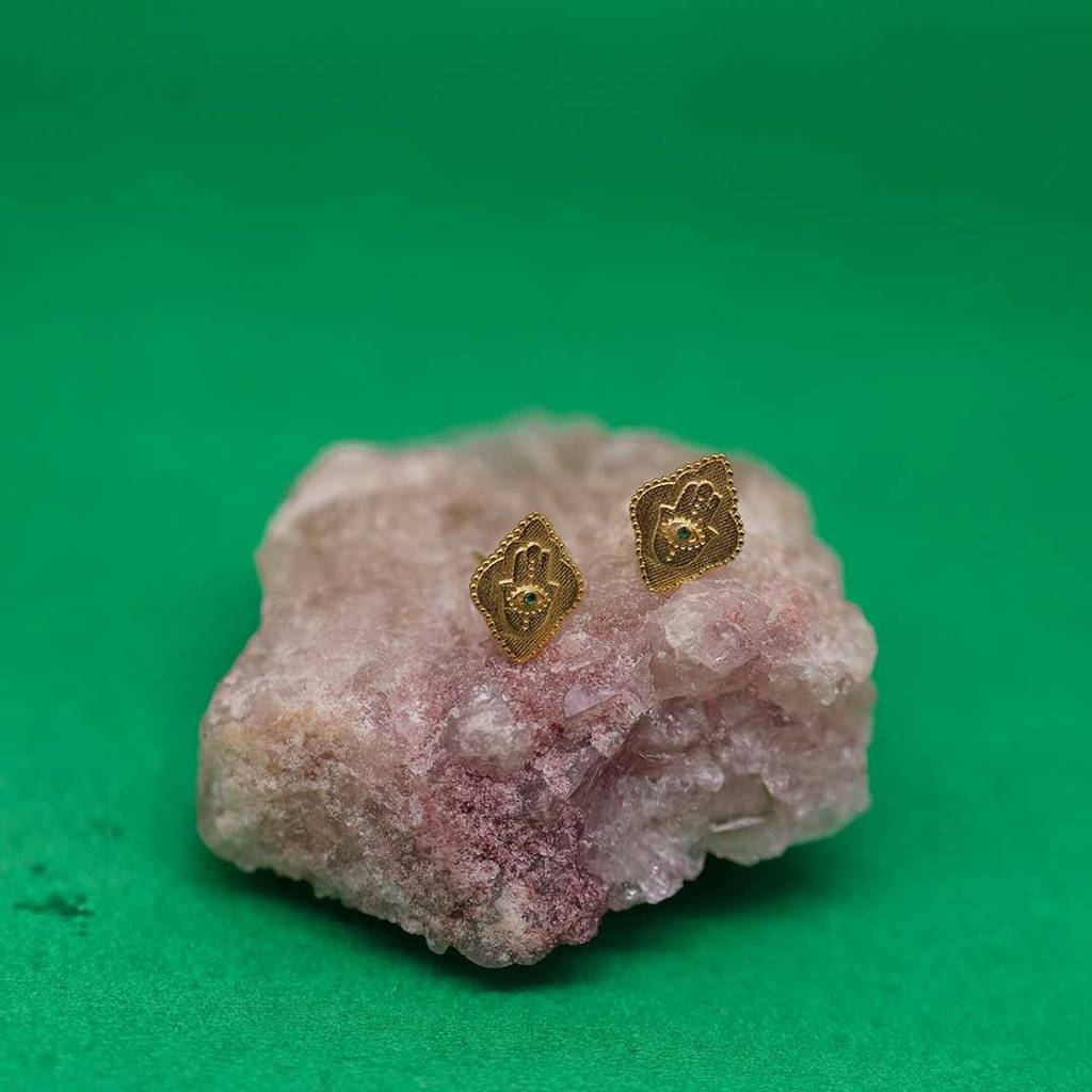 Hamsa Earrings : SAD221_E