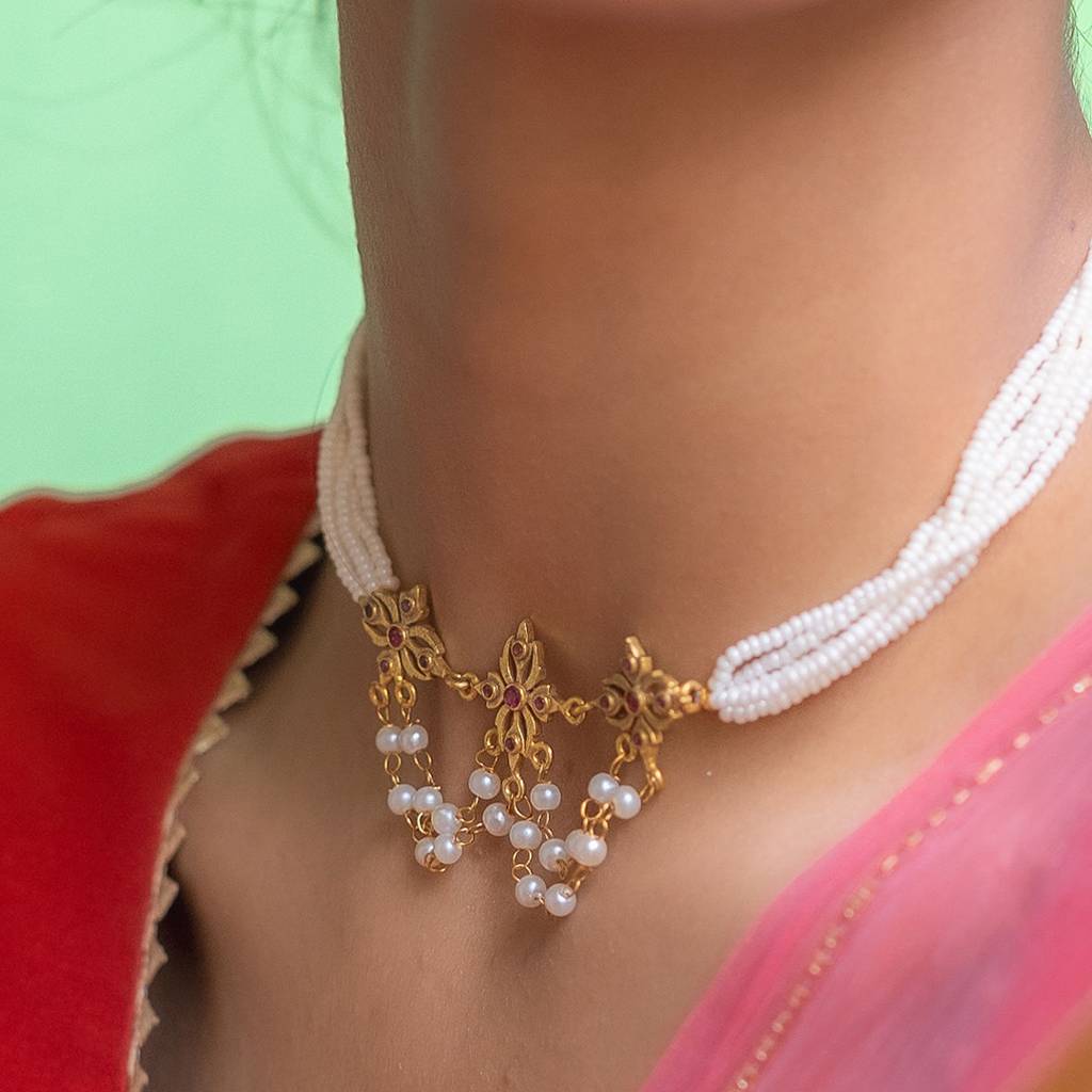 Vann Pearl Choker : SAD314_N