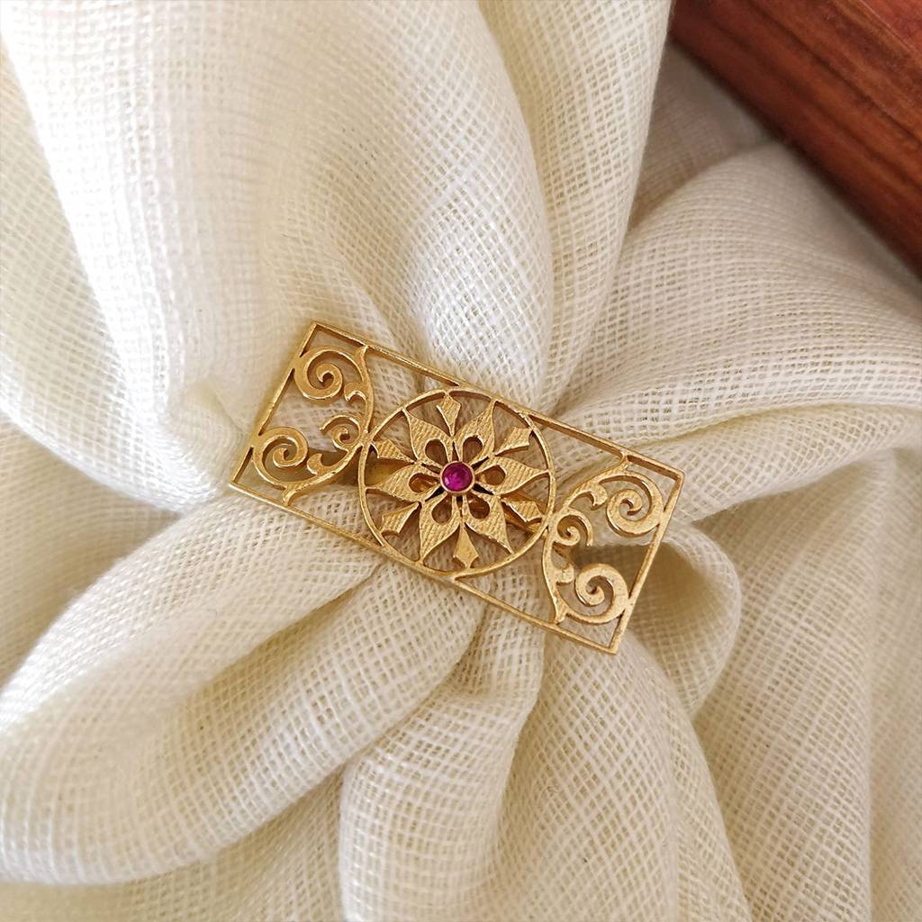 Sahaj Gold Ring : SAD50_R