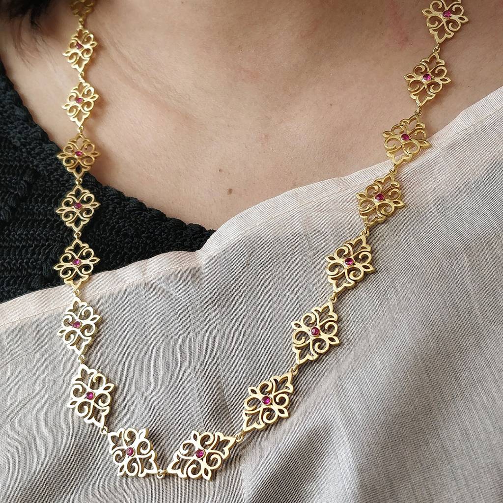 Kaumudi Gold Mala : SAD56_N