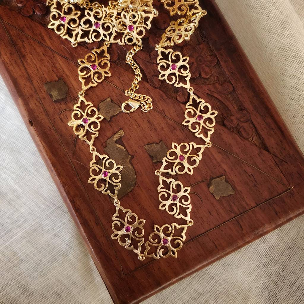Kaumudi Gold Mala : SAD56_N