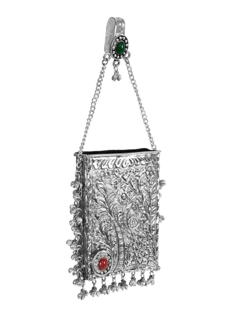 Firoza Ruhani Satka Mobile Bag : SAREEACC1591