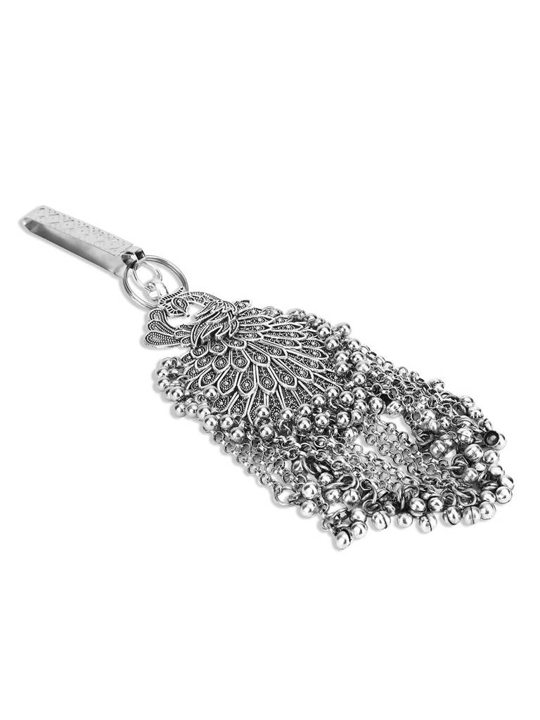 Firoza Morni Oxidized Saree Gutcha : SAREEGUTCHA1297