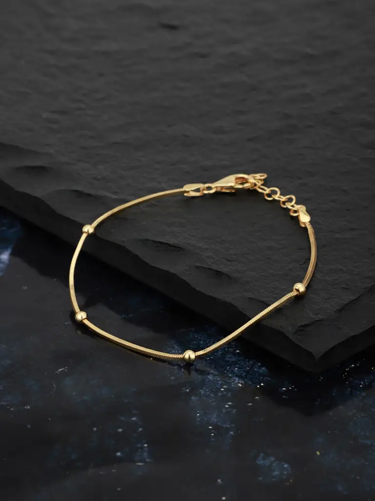 Carlton London Gold-Plated Wraparound Bracelets.