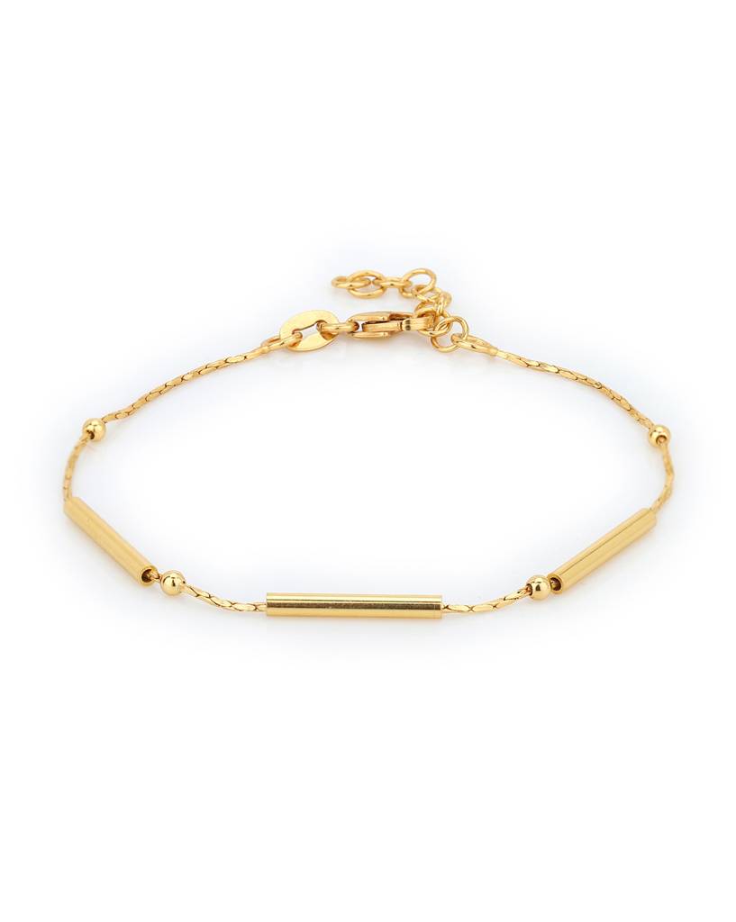 Carlton London Gold-Plated Bracelet : SB1607B
