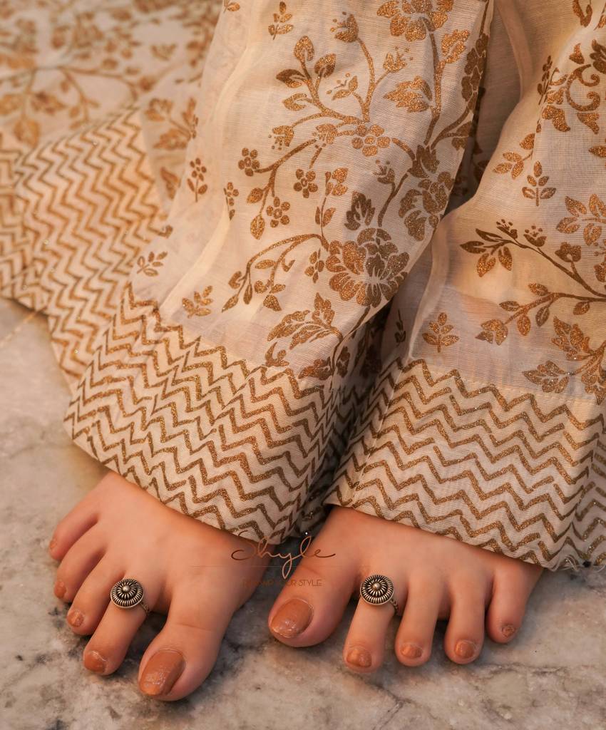 Adya Intricate Everyday Toe Ring : SK293