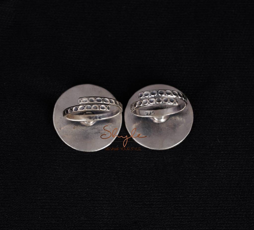 Mizoya Intricate Flower Motif Toe Ring : SK295