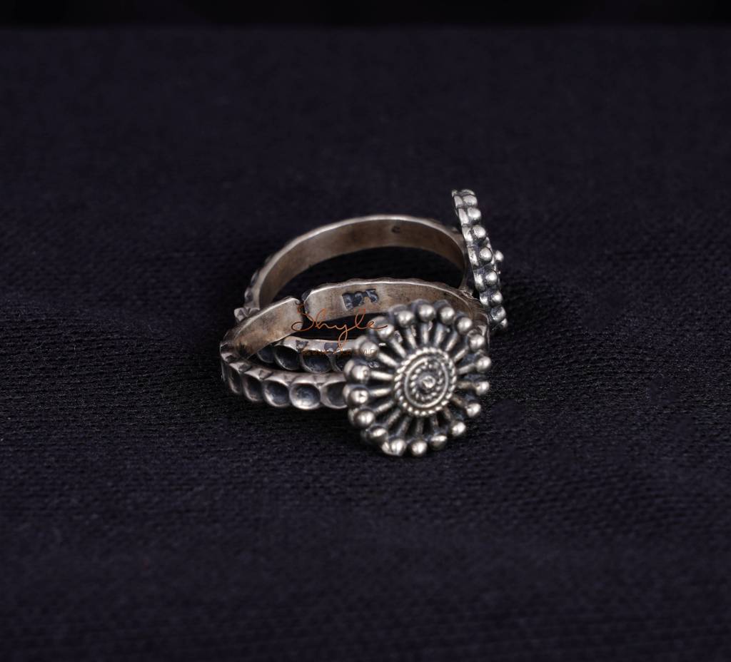 Moh Intricate Chakra Toe Ring : SK292-1-1-1-1