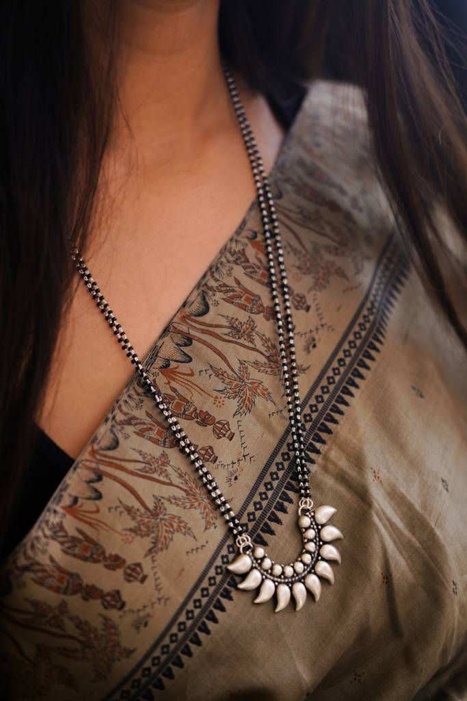 Oxidised Silver Oxidised Mangalsutra Jewellery Oxidized Jewellery