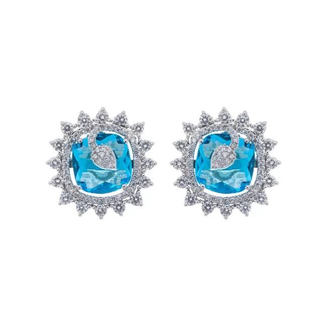 Crystal American Diamond Stud Earring