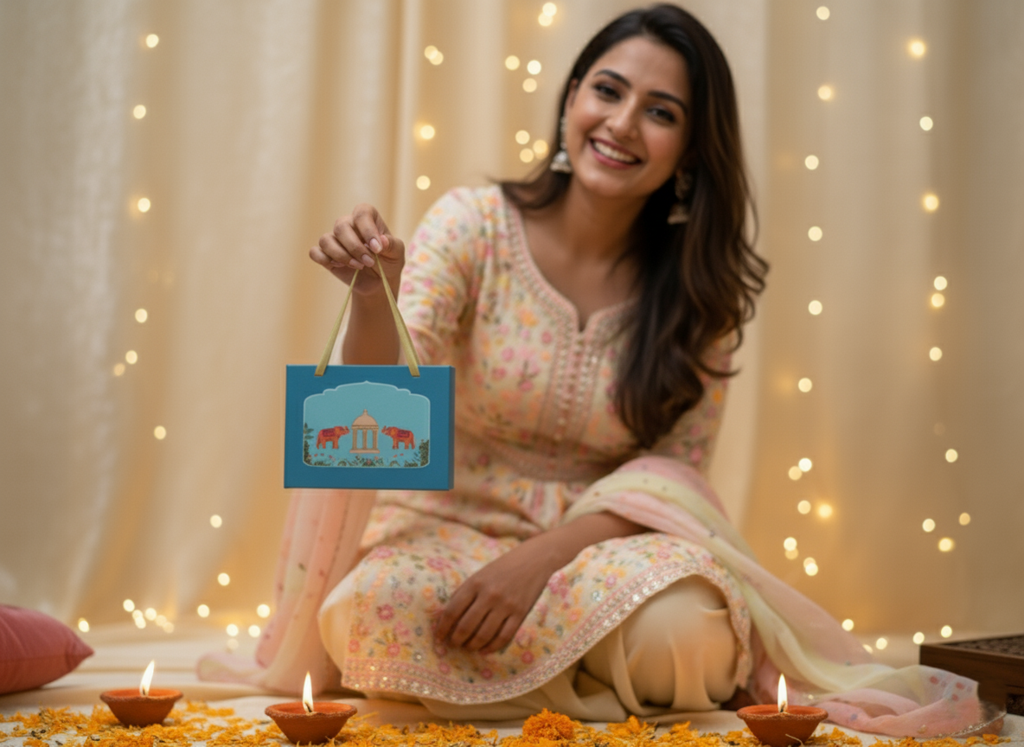 999.9+ Purest Silver Kalp Vruksh Coin Gift Bag 7.5G : SGB3