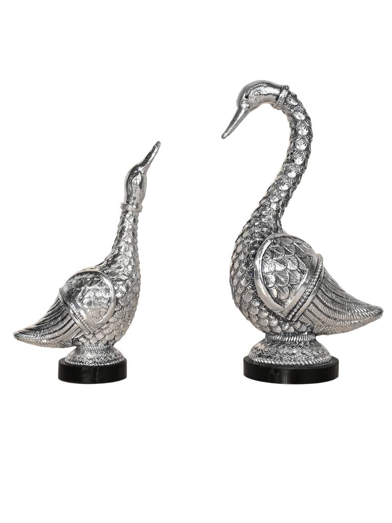 999 Silver Swan Pair Gift Box : SGFT91