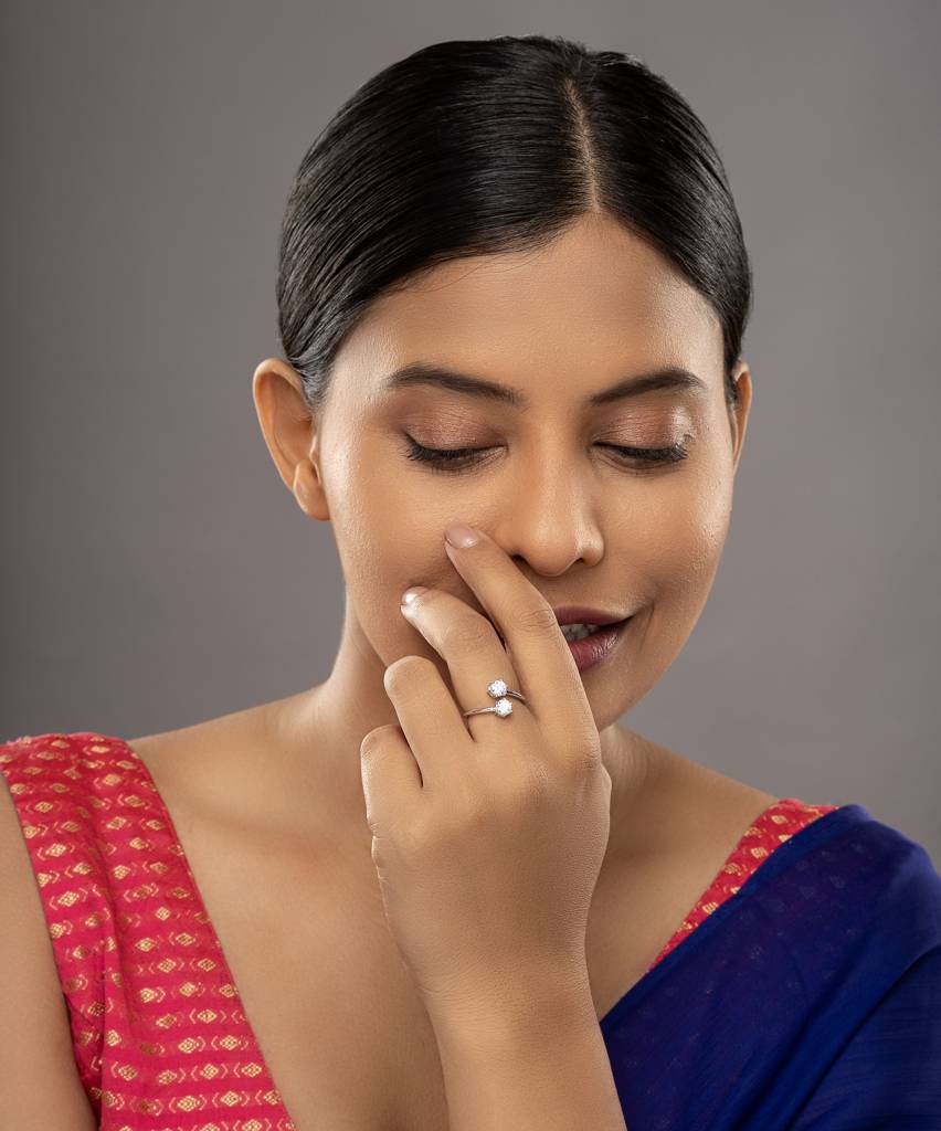 925 Silver Liora Ring : CSR415