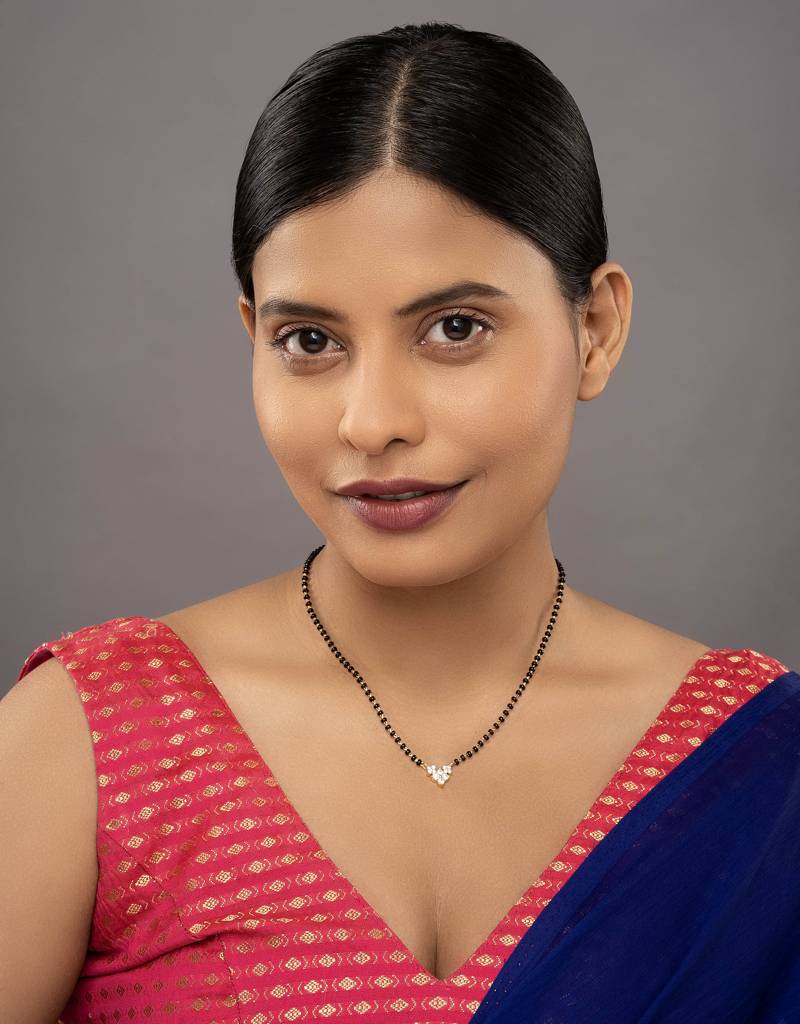 925 Silver Blossom Mangalsutra : CSM371