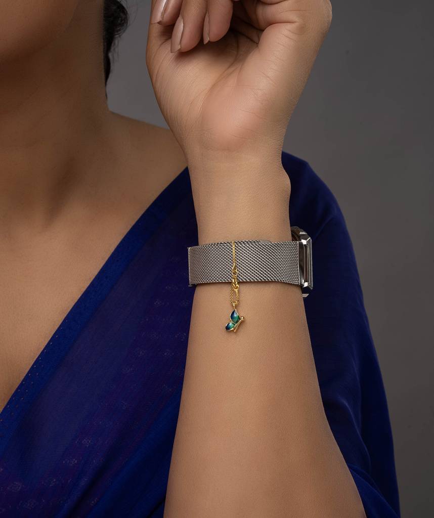 925 Silver Vihaga Watch Charm : CSWC390