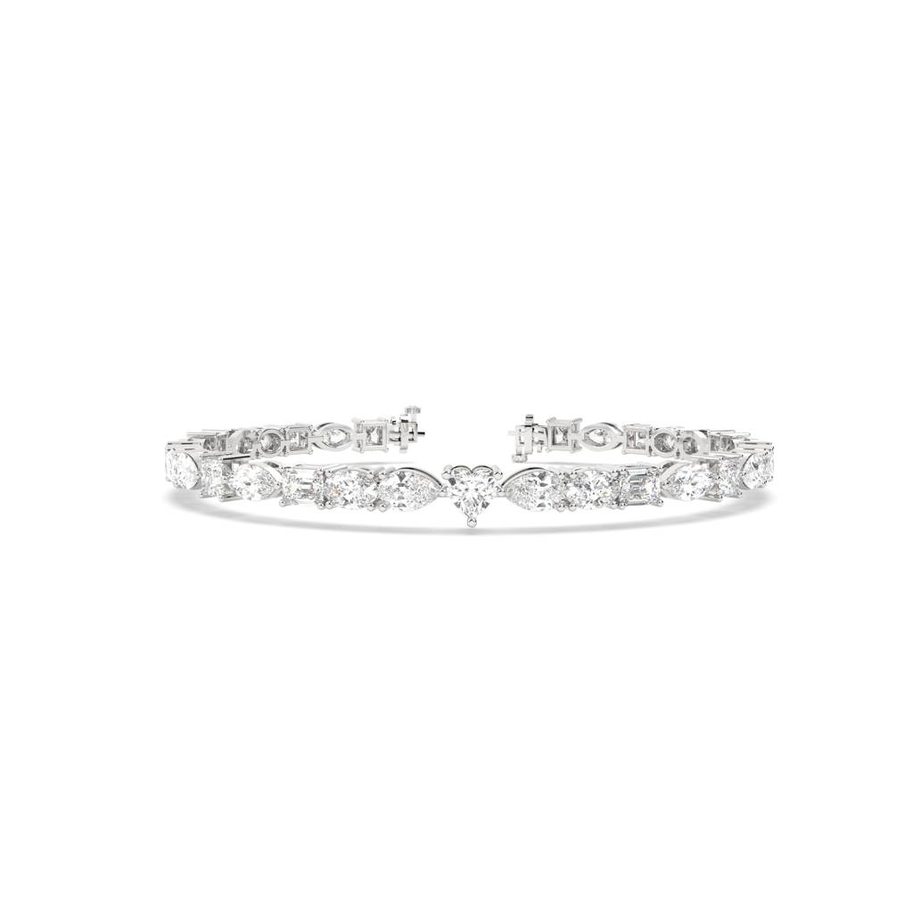 Te Amo Heart Tennis Bracelet : SFJ0924LBR-019