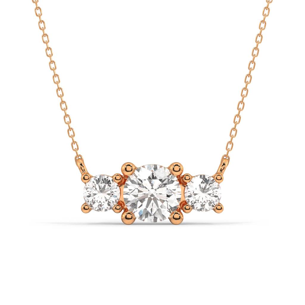 Darling Trio Necklace : SLVD04DarlingTrioNecklace