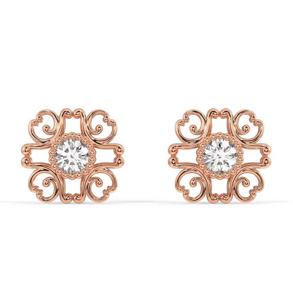 Thea Mini Stud Earrings : SLVR-APR-12TheaTinyStudEarrings