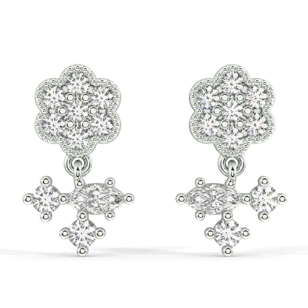Faye Mini Stud Earrings : SLVR-APR-04FayeTinyStudEarrings