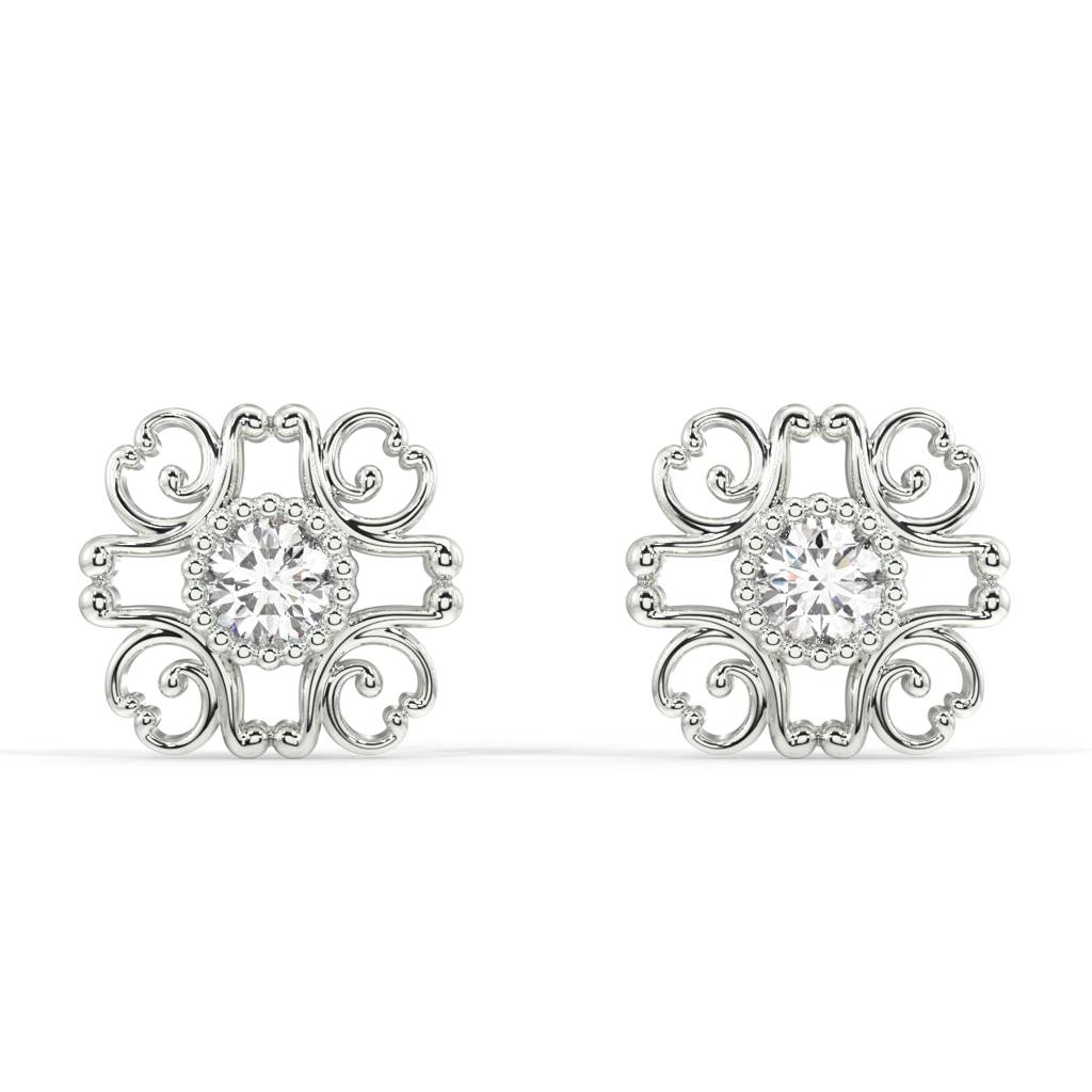 Thea Mini Stud Earrings : SLVR-APR-12TheaTinyStudEarrings