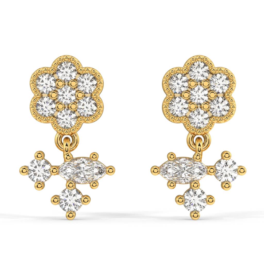 Faye Mini Stud Earrings : SLVR-APR-04FayeTinyStudEarrings