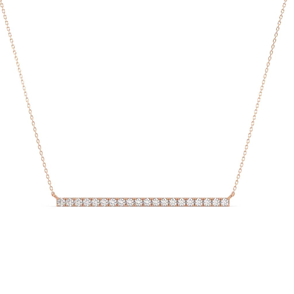 Simply Bar Pendant Necklace : SLVR-P-36SimplyBarPendantNecklace