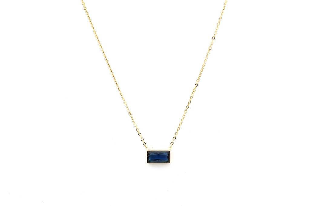 Crystal Bar Necklace : (S)N-D-11-0