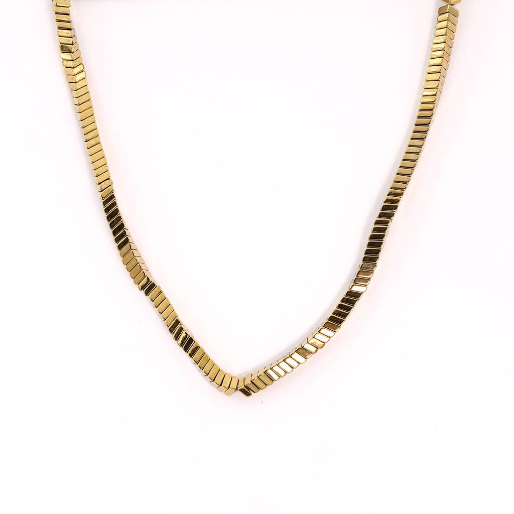 Gold Plated Stainless Steel Larissa Necklace : (S)N-D-12-0